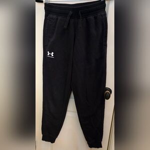UNDER ARMOUR  Black Sweatpants